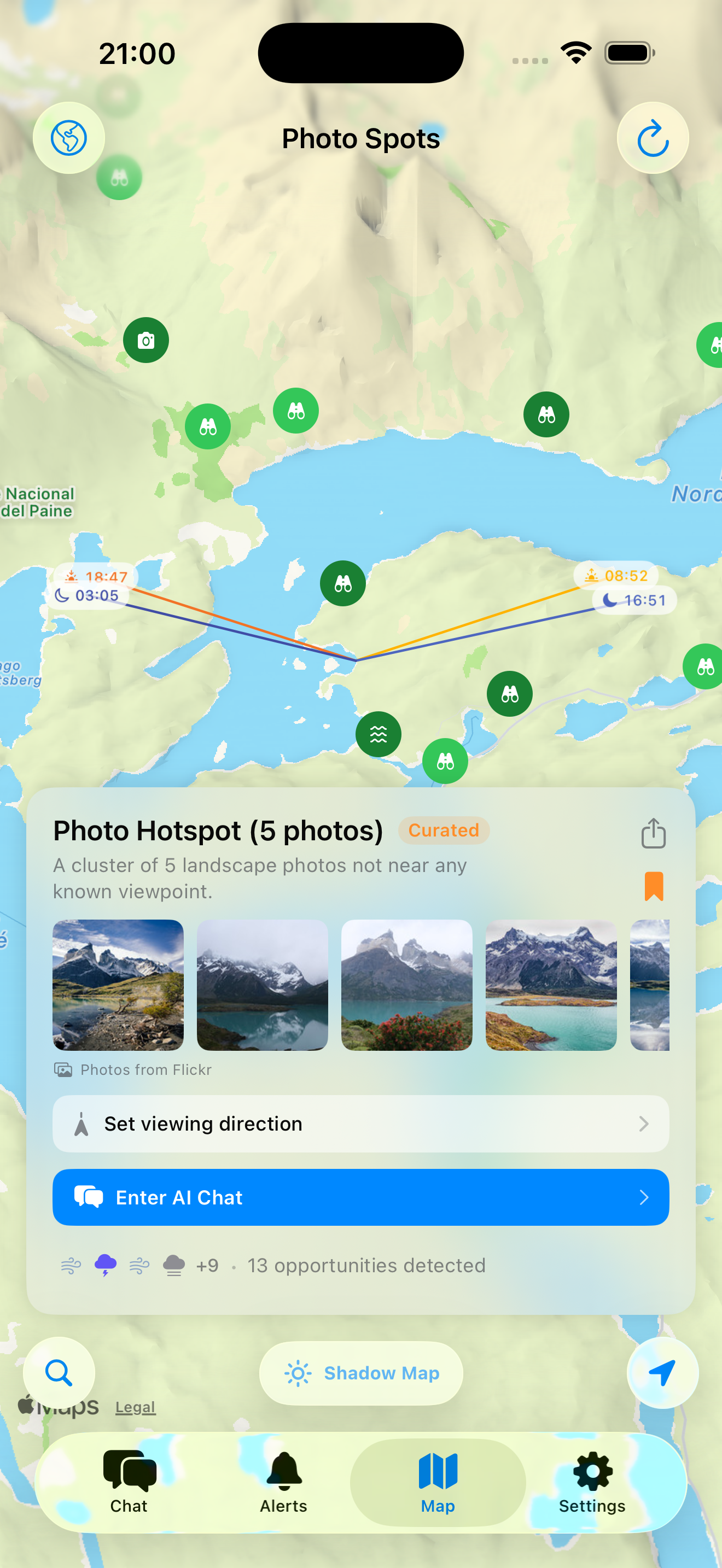 Interactive photo map with viewpoints and hotspots