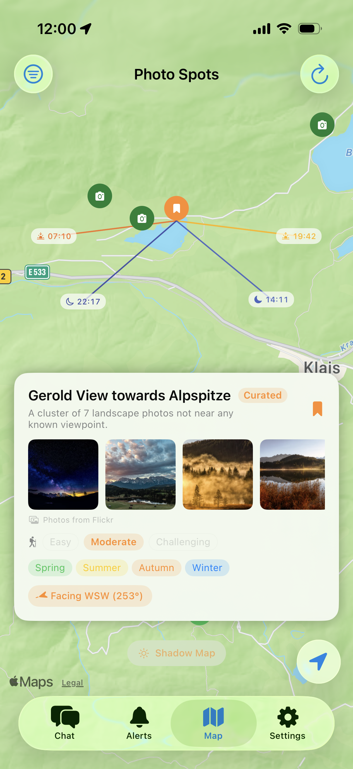 Interactive photo map with viewpoints and hotspots